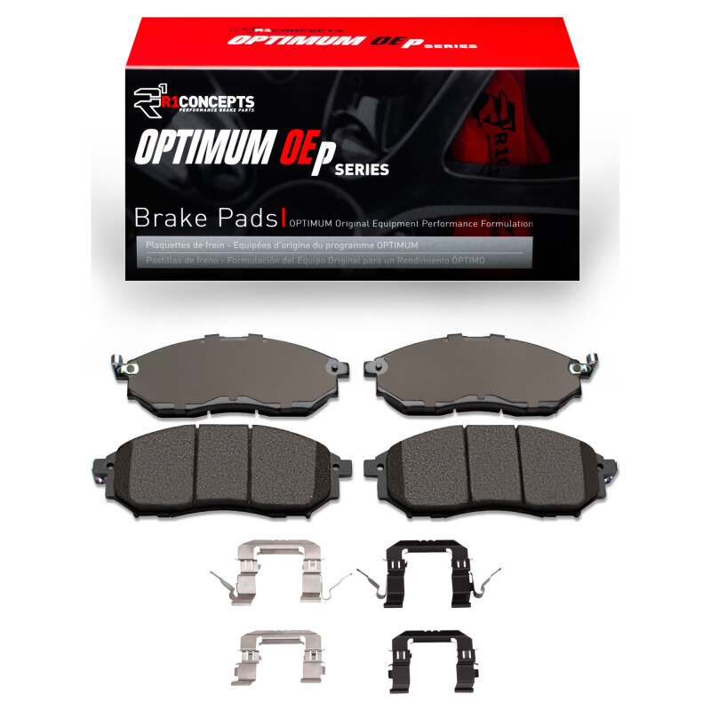 Infiniti FX45 Brake Pads - Front - R1 Concepts - Optimum OE - `05-`13